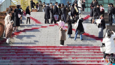 졸업식 한 동덕여대